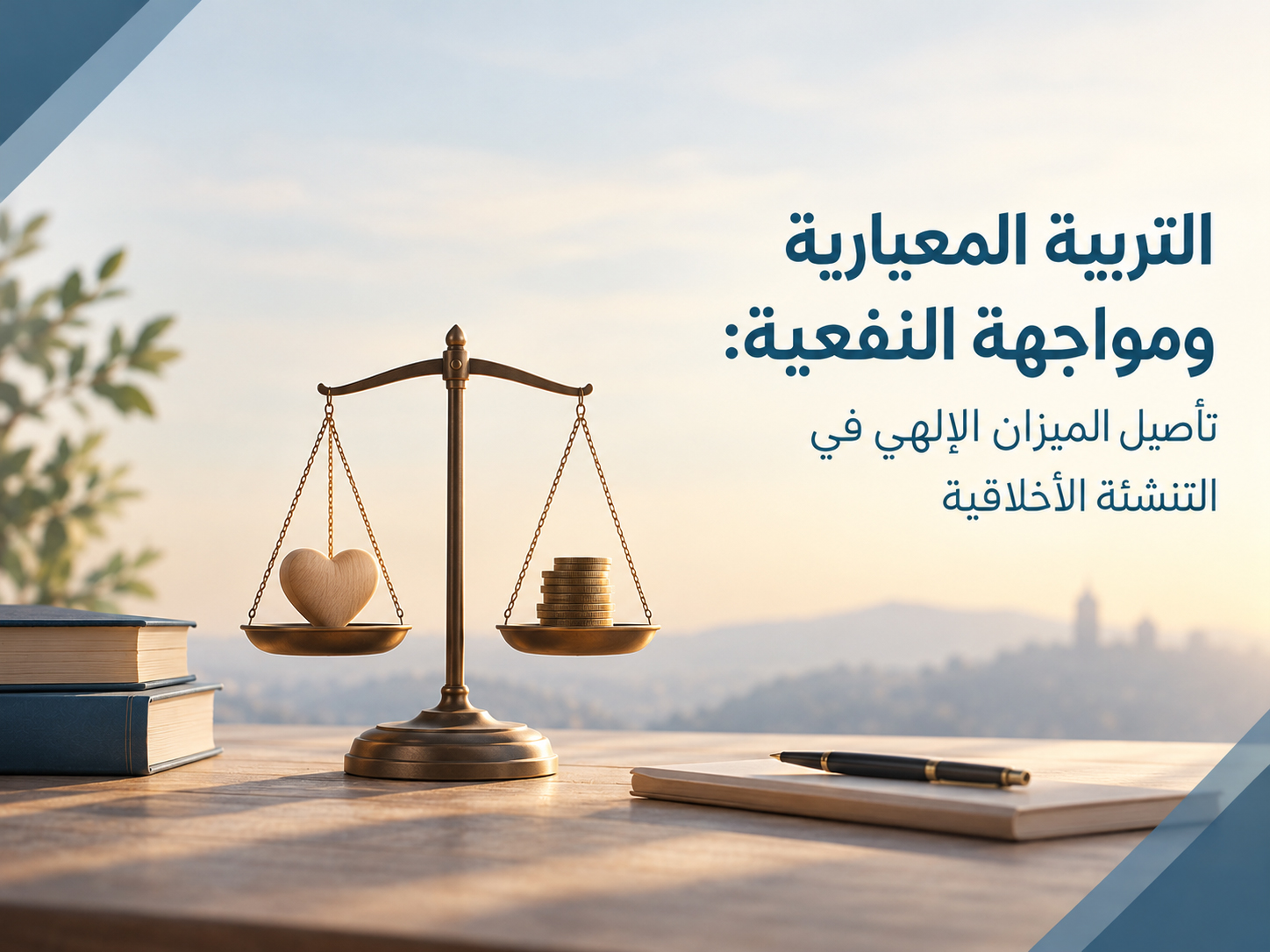 التربية المعيارية ومواجهة النفعية: تأصيل الميزان الإلهي في التنشئة الأخلاقية